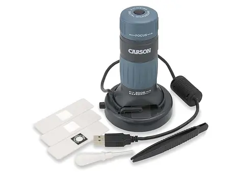 Microscopio Digital Carson zPix MM-940 USB 86x-457x, 21”.