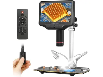 Microscopio Andonstar AD407 Pro 3D HDMI - 4MP UHD - 7