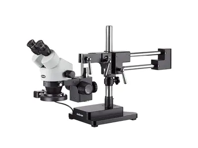 Microscopio Binocular Profesional AmScope SM-4BZ-FRL-B